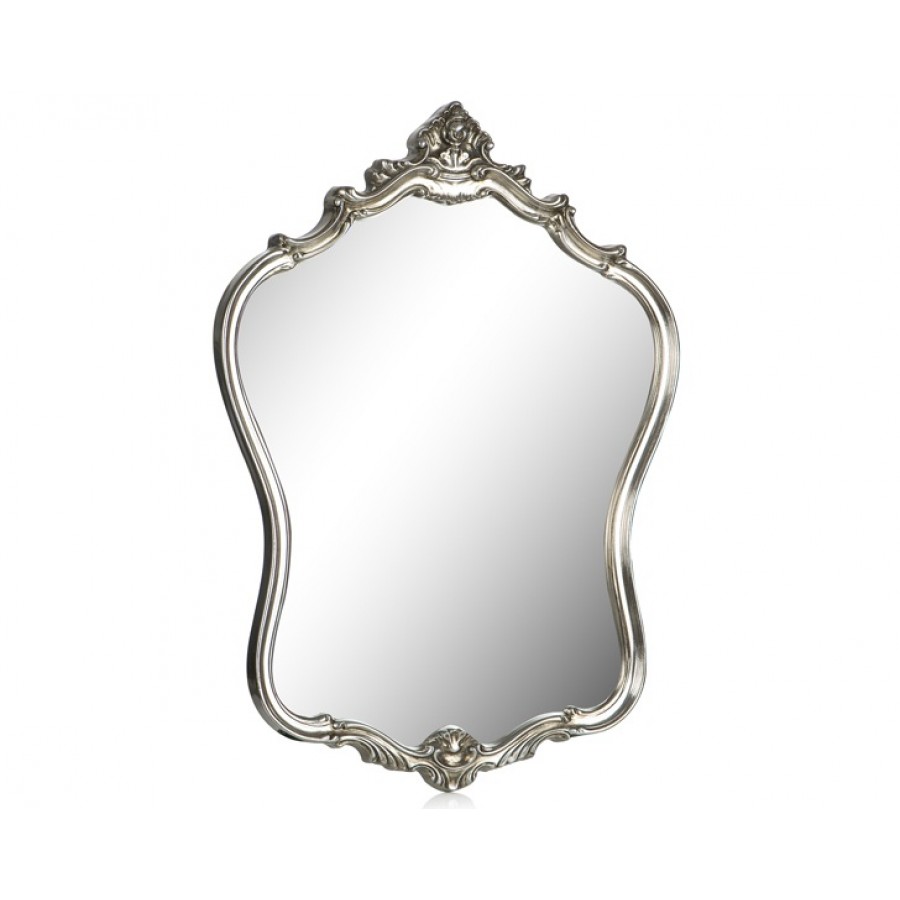 PR42-1057 - Taçlı Gümüş Şekilli Ayna  72*57