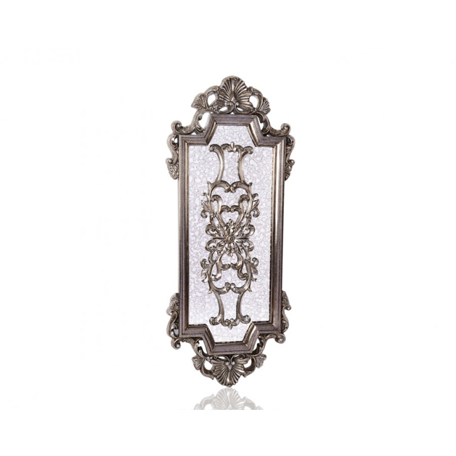 PR42-1084 - Ayna üzeri Gümüş İşlemeli Ayna 124*49
