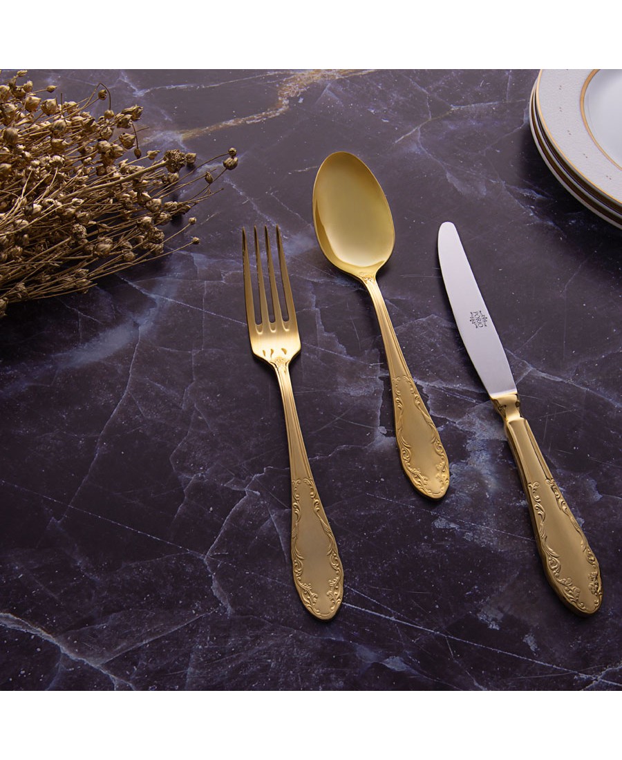 PR25-1007 - Fancy Full Altın 89 Parça ÇKB Set