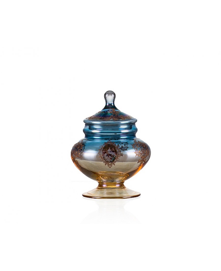 AHD-2010 - Mavi Amber K.Şekerlik 20*25cm.