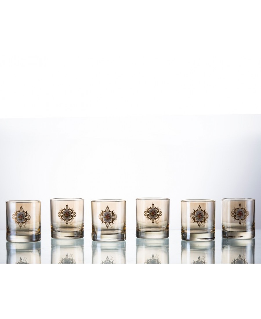 AHD-40155 - Çiçekli Viski Tk.