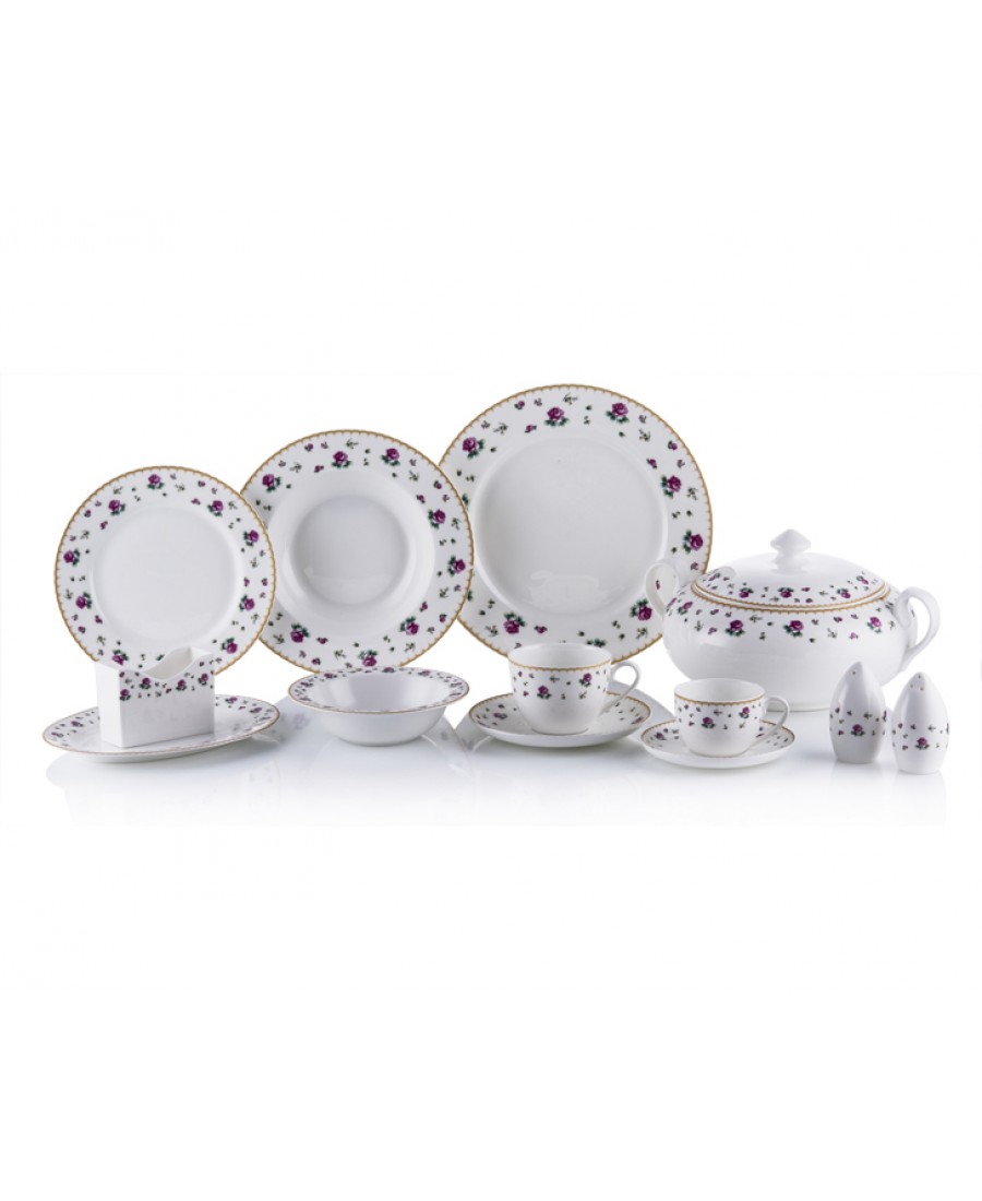 M44-114 - Clematis 85 Parça Bonechina Y.Tk.