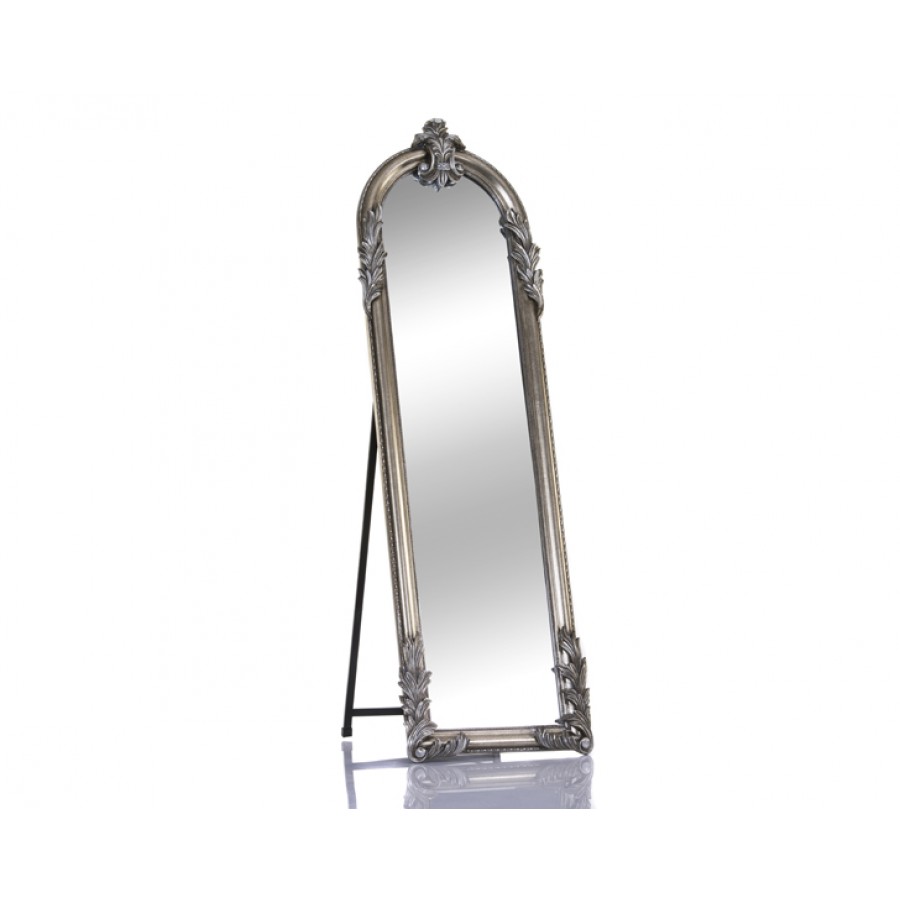 M64-118 - Antik Gümüş Boy Aynası 165*50