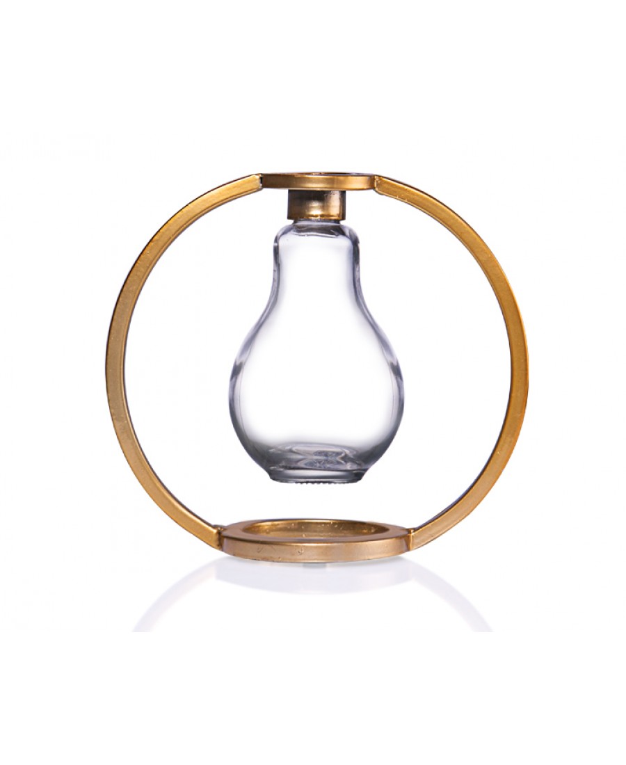 PR24-1004 - Metal Kafesli Cam Mumluk 20*18