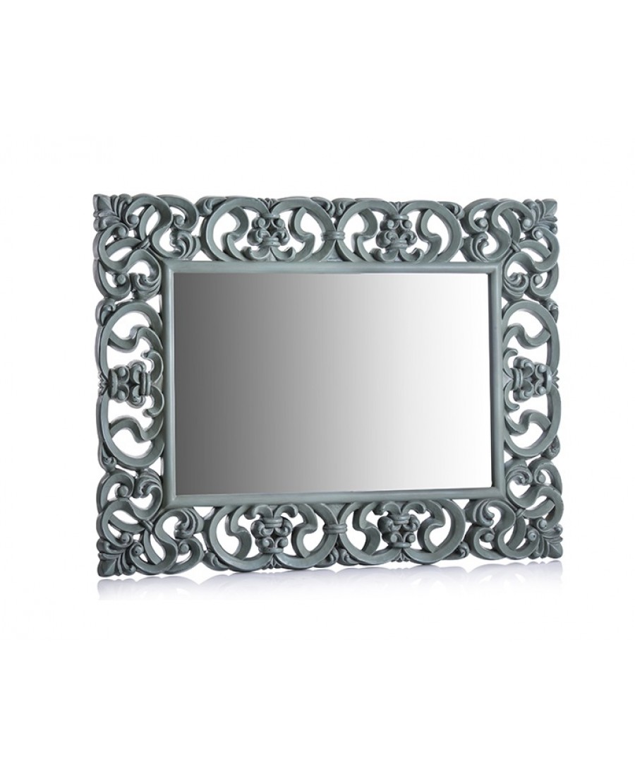 PR42-1011 - Turkuaz İşlemeli Ayna 130*101