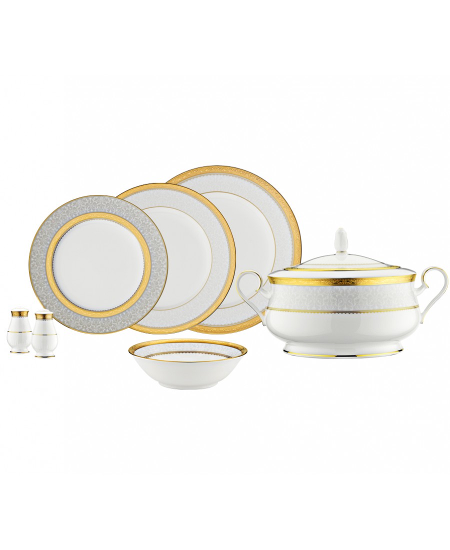 PRN-4874-Y - Noritake ODESA GOLD Ara Servis 85P YTK