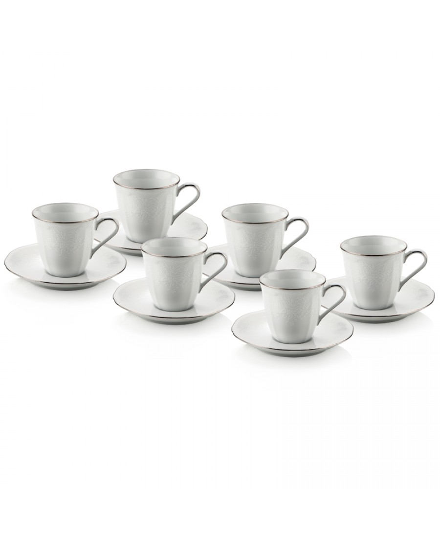 PRN-1661-K - Noritake PRINCESS BOUQUET Kahve Fincan Takımı